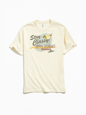 Anchorman Stay Classy San Diego Tee