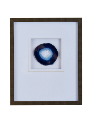 Agate Stone Framed Graphic (4" Agate)