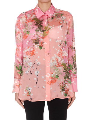 Givenchy Floral Print Shirt