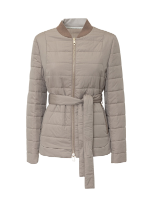 Brunello Cucinelli Belted Down Jacket