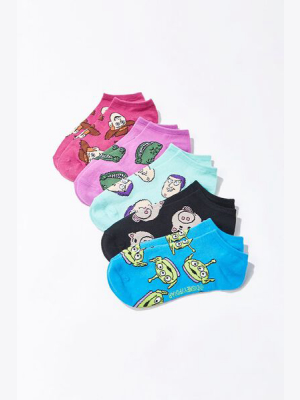 Toy Story Graphic Ankle Socks - 5 Pack