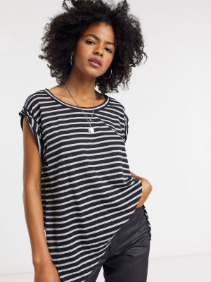 Allsaints Sanza Oversize Stripe T-shirt