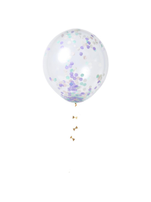 Pastel Confetti Balloon Kit (x 8)