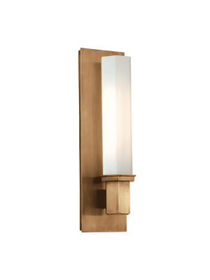 Walton 1 Light Bath Bracket Aged Brass