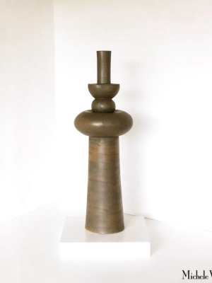 Auburn Stoneware Sculptural Vase 57