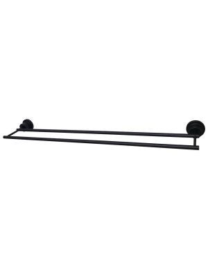 30" Concord Double Towel Bar Matte Black - Kingston Brass