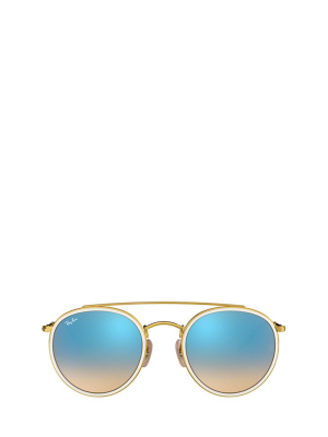 Ray-ban Round Double Bridge Legend Sunglasses