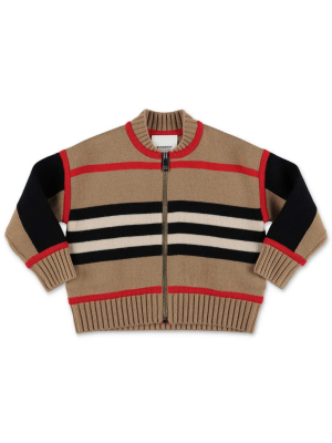 Burberry Kids Icon Stripe Cardigan