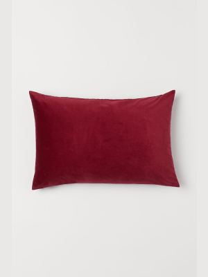 Cotton Velvet Cushion Cover