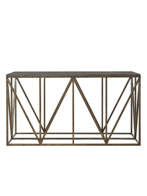 Authenticity Truss Console Table