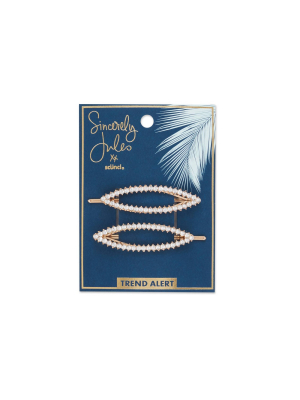 Scunci Rhinestone Jeanwire Bobby Pins - 2pk