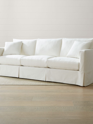 Willow 103" Grande Modern Slipcovered Sofa