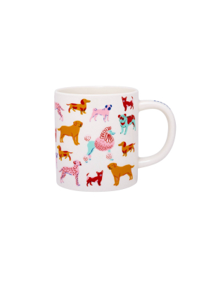 16oz Stoneware Dog Person Mug - Parker Lane