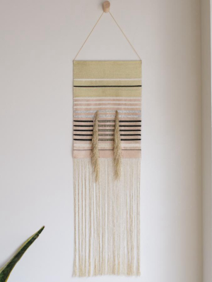 Rose Gold Serpentine Wall Hanging