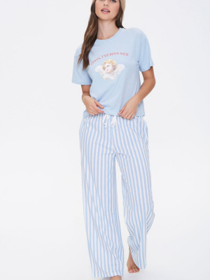 Angel Graphic Pj Set