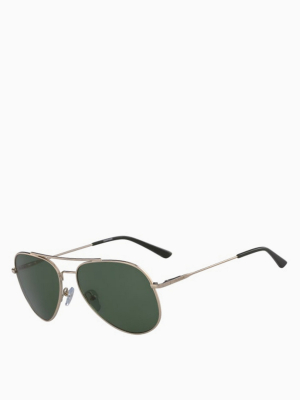 Metal Aviator Sunglasses