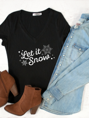 Let It Snow Tshirt