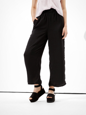 Ae Silky Wide Leg Pant