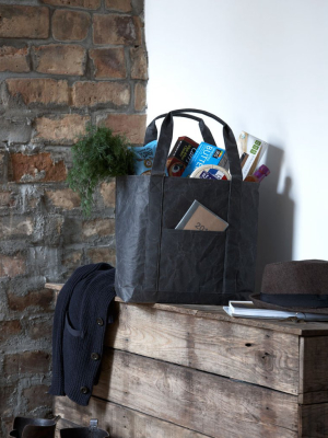 Siwa Carryall Bag - Charcoal Black