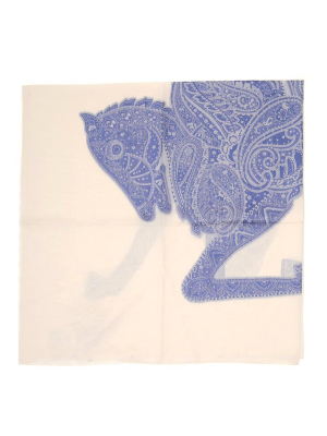 Etro Paisley Printed Scarf