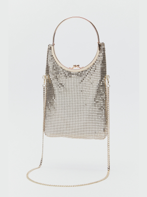 Olga Berg Gigi Circular Handbag