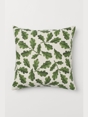 Cotton Canvas Cushion Cover