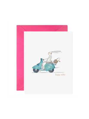 Easter Moped Card