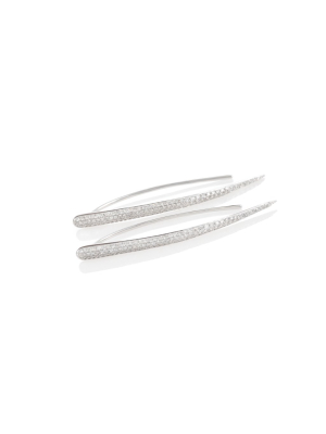 Pave Fang Earrings