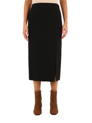 Valentino Crepe Couture Pencil Skirt