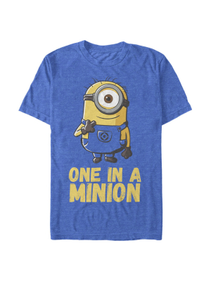 Men's Despicable Me Minions One In A Minion T-shirt