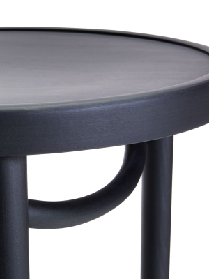 Vienna Matte Black Counter Stool