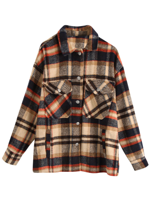 'amanda' Thick Plaid Shirt