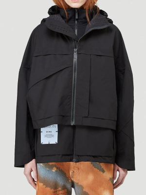 Mcq Alexander Mcqueen Hooded Layered Jacket