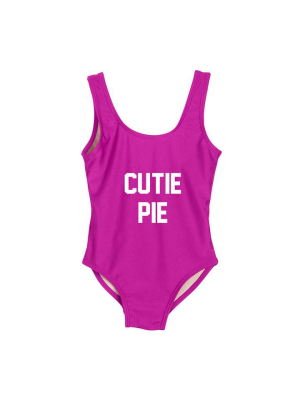 Cutie Pie [kids One Piece Swimsuit]