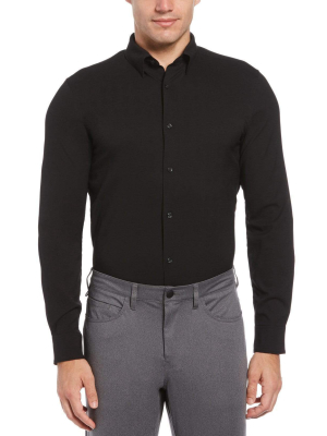 Slim Fit Solid Quick Dry Shirt