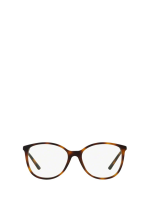 Burberry Eyewear Round Frame Glasses