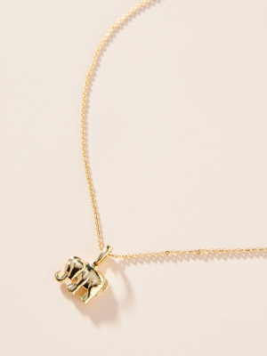 Melinda Maria Elephant Necklace