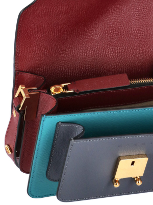 Marni Trunk Panelled Shoulder Bag