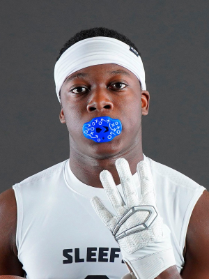 Playbook Blue Football Mouthguard