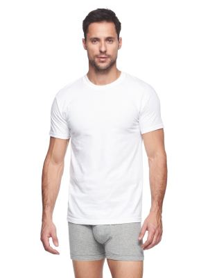 Hanes Premium Men's 6pk Crew Neck T-shirt - White