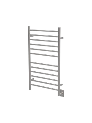 Amba Rswh-b Radiant 10 Bar Hardwired Square Heated Double Towel Warmer, Brushed