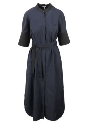 Loewe Belted Midi Shirt Dress