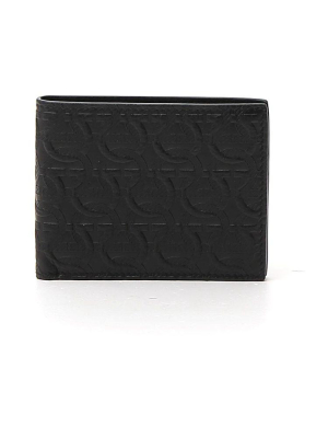 Salvatore Ferragamo Gancini Embossed Wallet