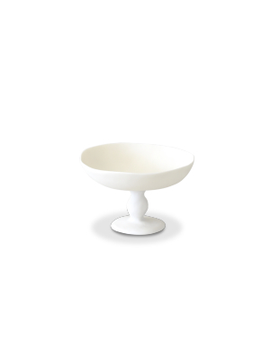 Tina Frey Large Pedestal Bowl (white)