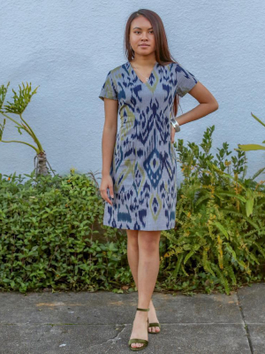 Veronica Ikat Dress