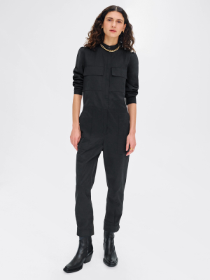 Terry Slim Jumpsuit