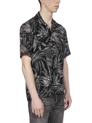 Saint Laurent Tropical Short-sleeve Shirt