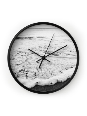 Gale Switzer Rushing In Wall Clock - Deny Designs