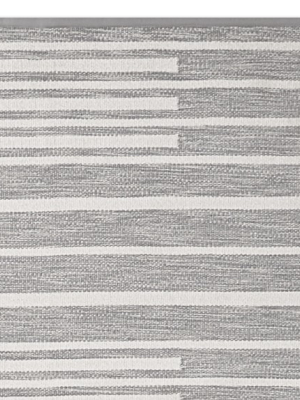 Perennials® Piano Stripe Indoor/outdoor Rug, Grey