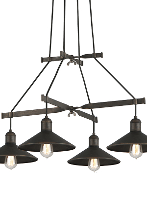 Mccoy Chandelier Medium By Troy Lighting